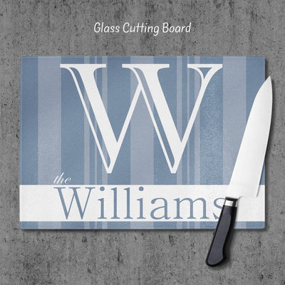 Personalized Cutting Board, Cutting Board, Wedding Gift, Glass Cutting Board, Anniversary Gift, Housewarming Gift, Kitchen Decor