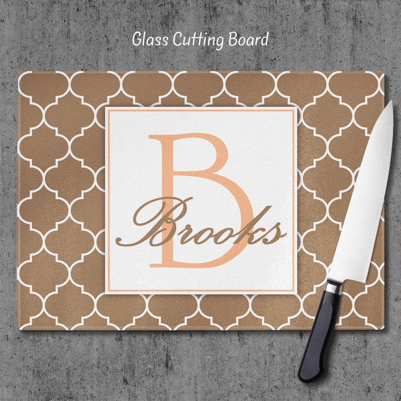 Personalized Glass Cutting Board, GC01