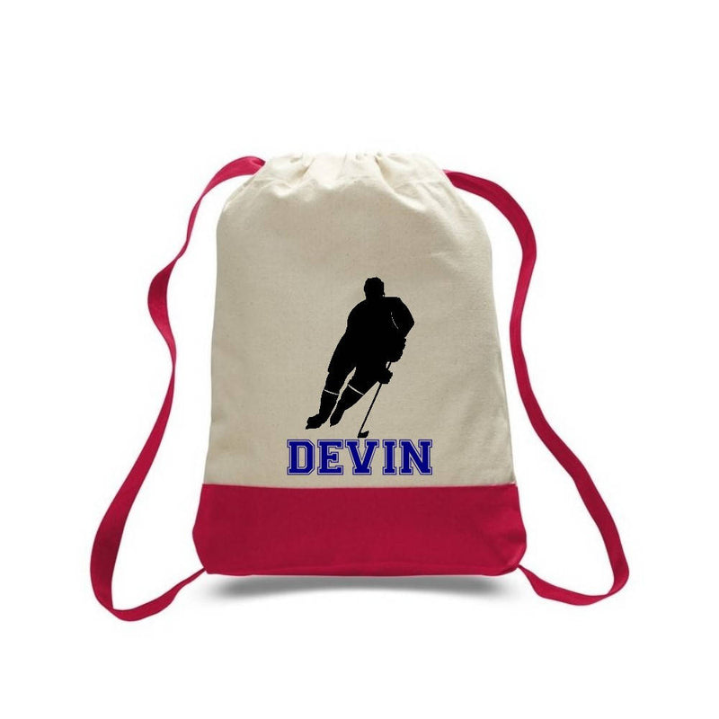 Hockey Drawstring Bag, SD06