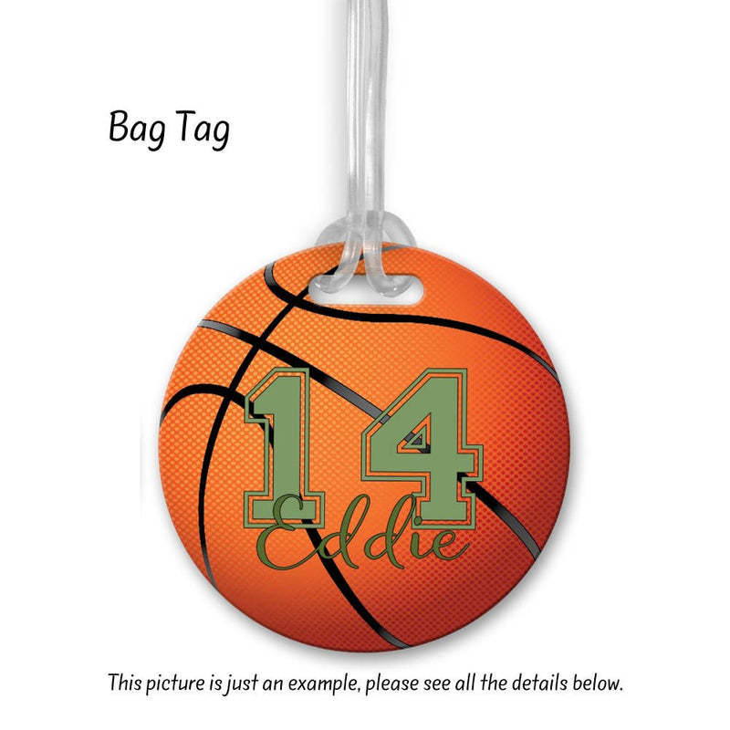 Basketball Bag Tag, ST02