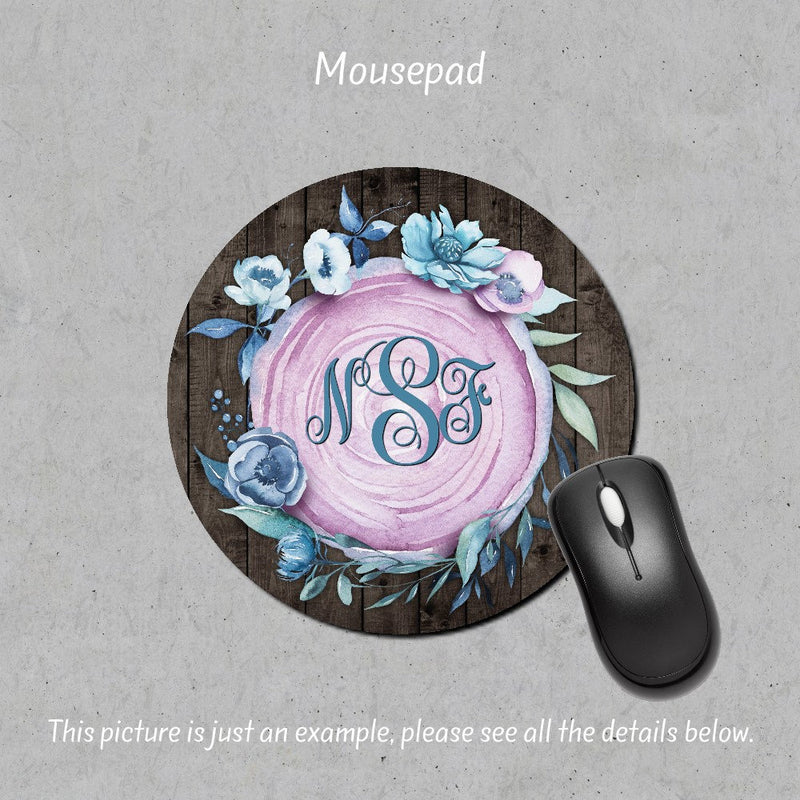 Boho Personalized Mousepad, Mouse Pad, MP51