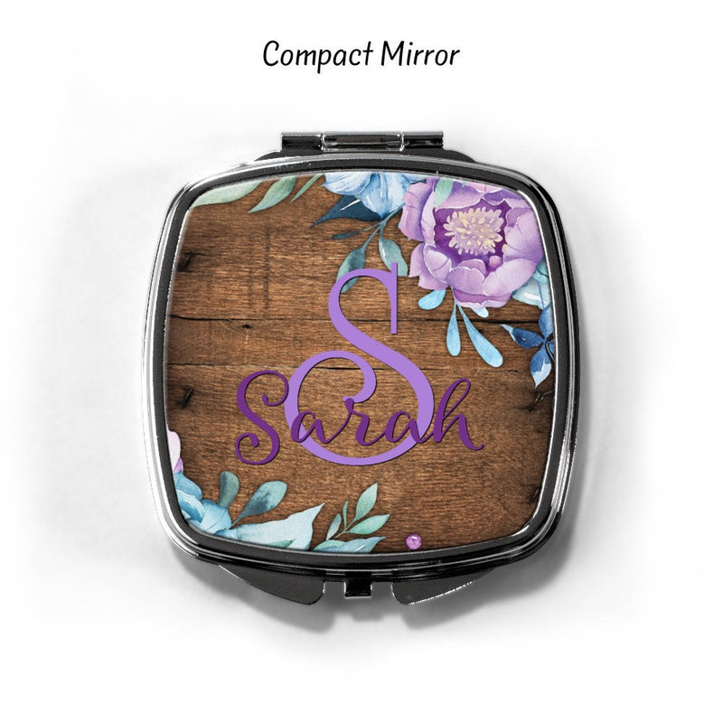 Boho Personalized Compact Mirror CP52