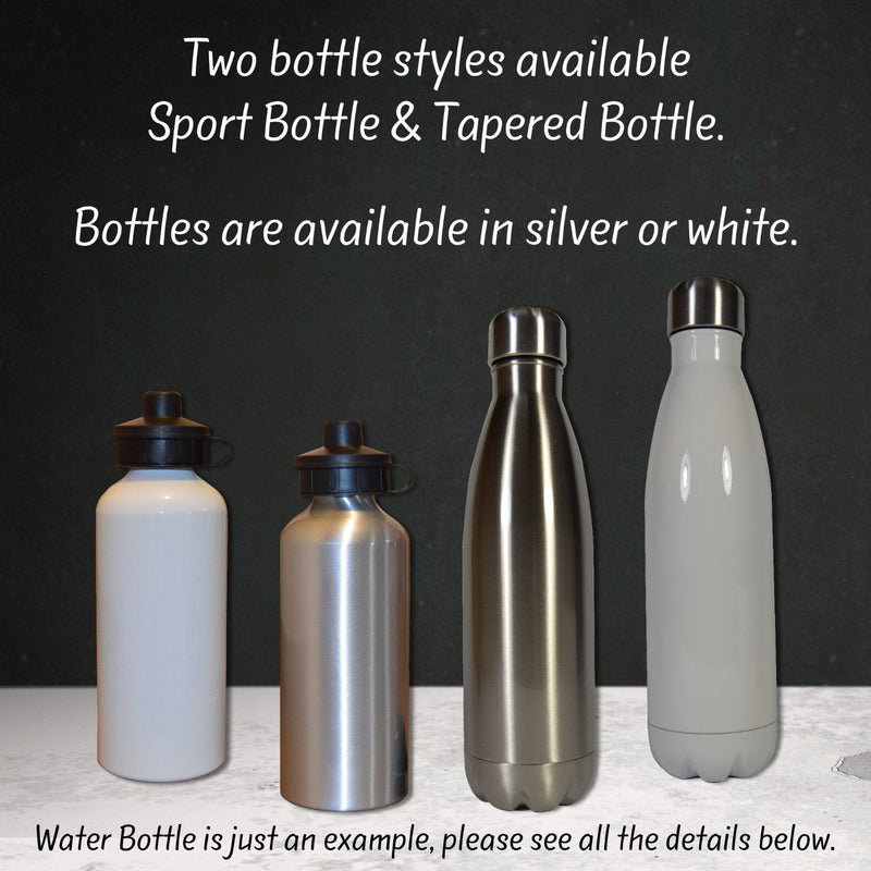 Like A Boss, Custom Water Bottle, Team Gift, Sports Water Bottle, Personalized Water Bottle, Water Bottle, DB02