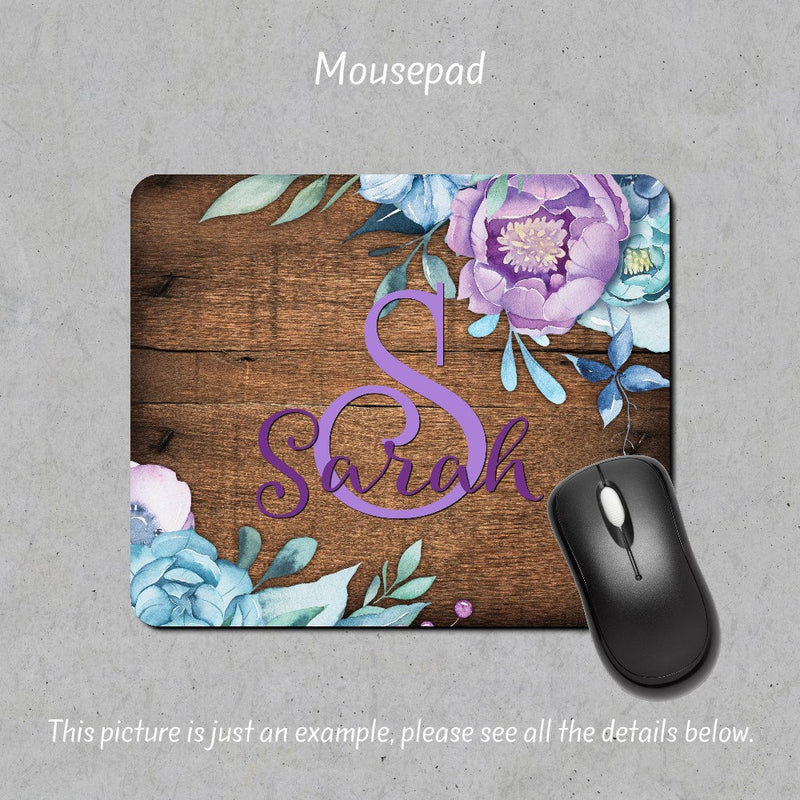 Boho Personalized Mousepad, Mouse Pad, MP57