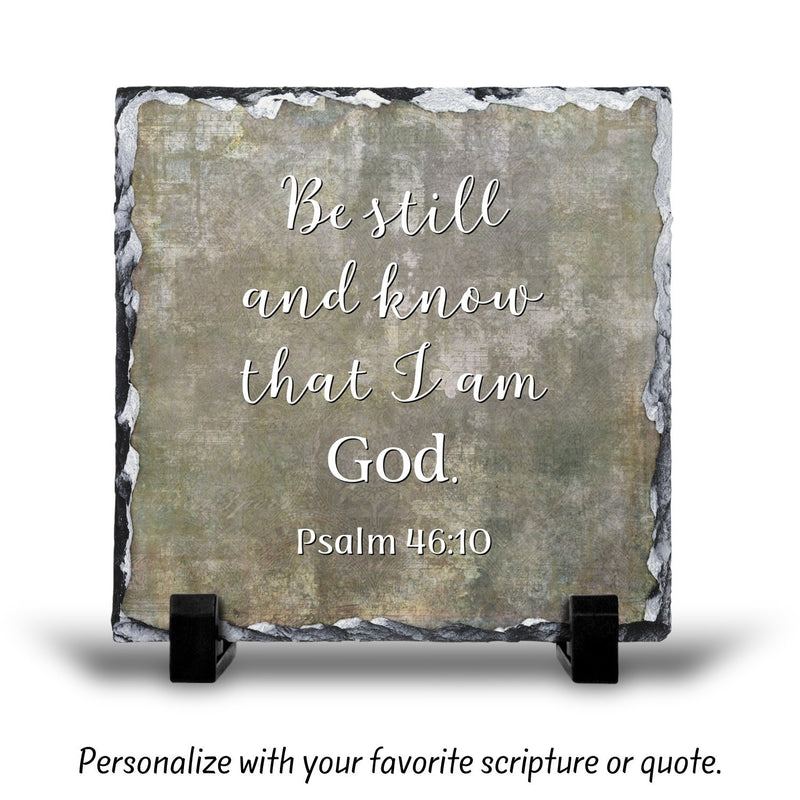 Slate Sign, Scripture Sign, Slate Plaque, Wedding Gift, Anniversary Gift, Personalized Plaque, Home Decor, Wall Decor, Scripture, Slate - The Letter Gift Shop