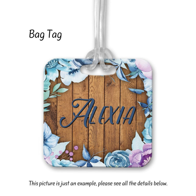 Boho Personalized Bag Tags, BA15