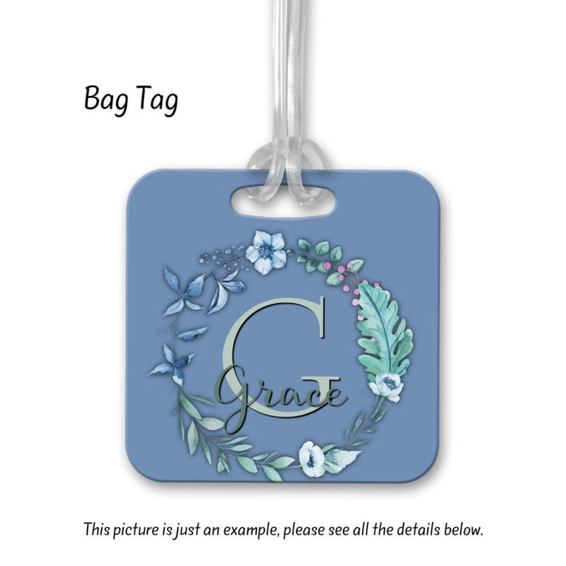 Boho Personalized Bag Tags, BA16
