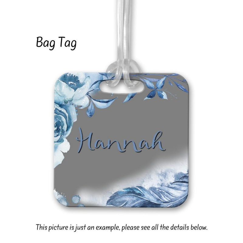 Boho Personalized Bag Tags, BA23