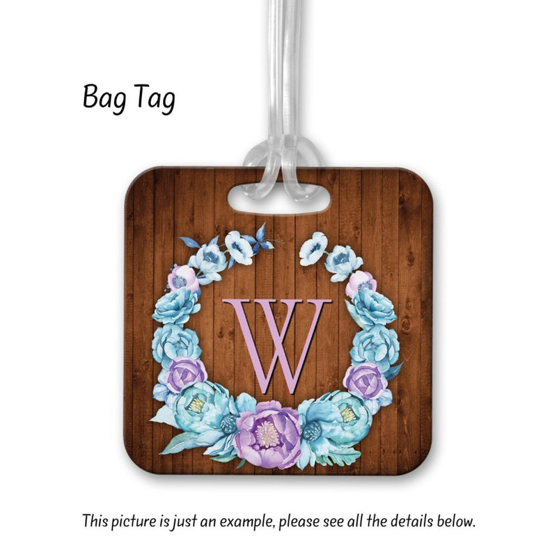Boho Personalized Bag Tags, BA24
