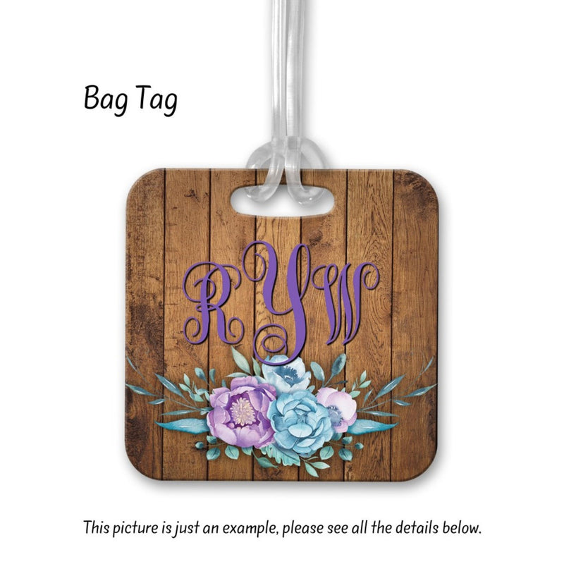 Boho Personalized Bag Tags, BA25