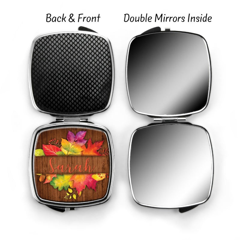 Autumn Personalized Compact Mirror CP55