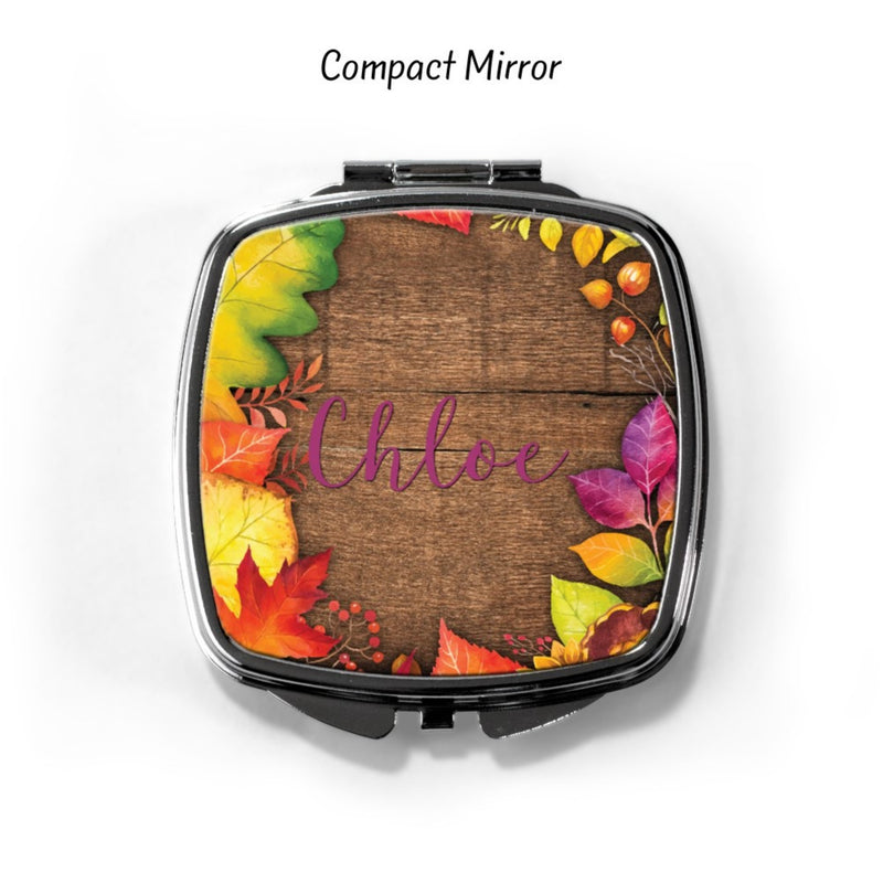 Autumn Personalized Compact Mirror CP59