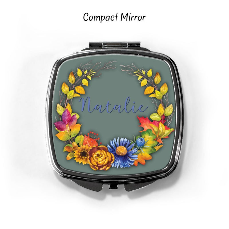 Autumn Personalized Compact Mirror CP72