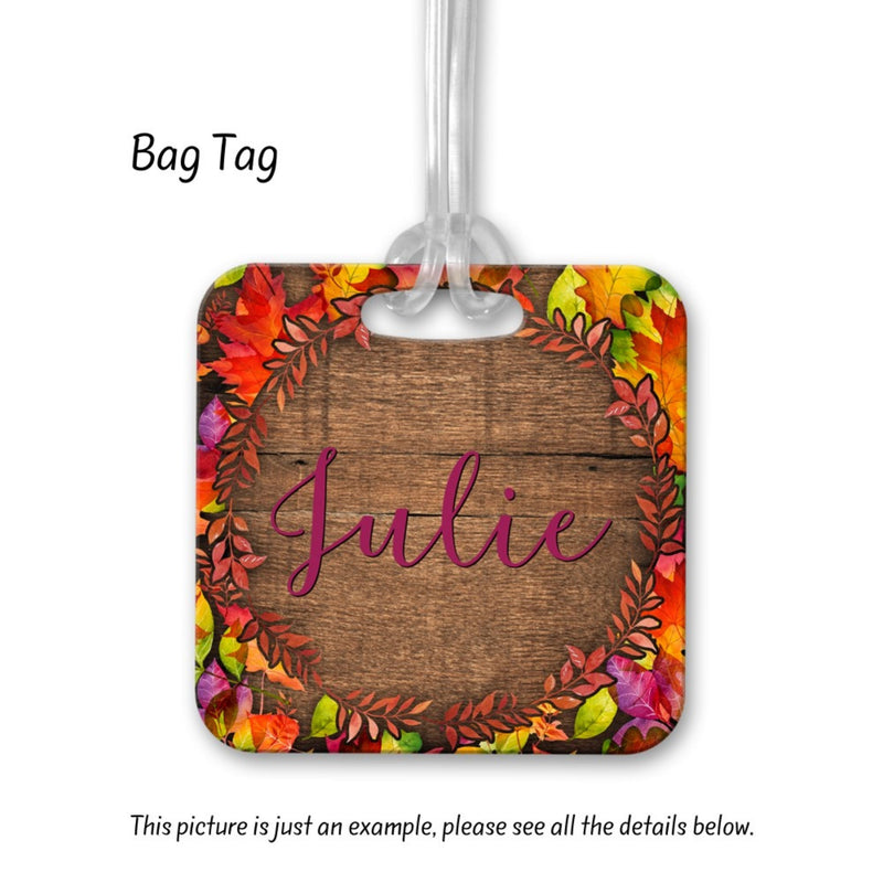 Autumn Personalized Bag Tags,BA27