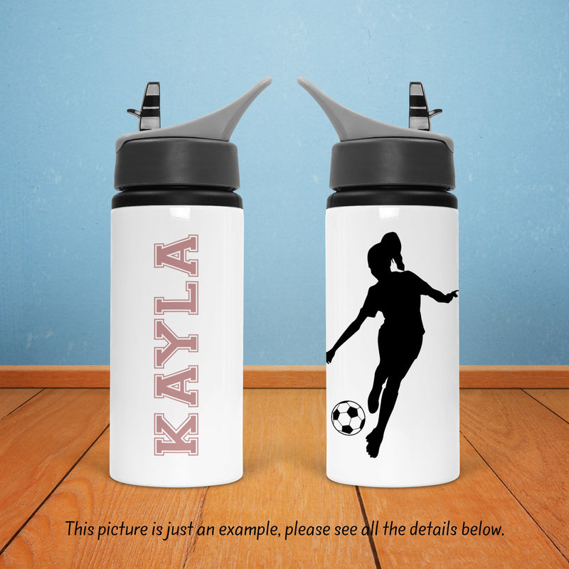 Soccer Water Bottles, SZ08 – The Letter Gift Shop