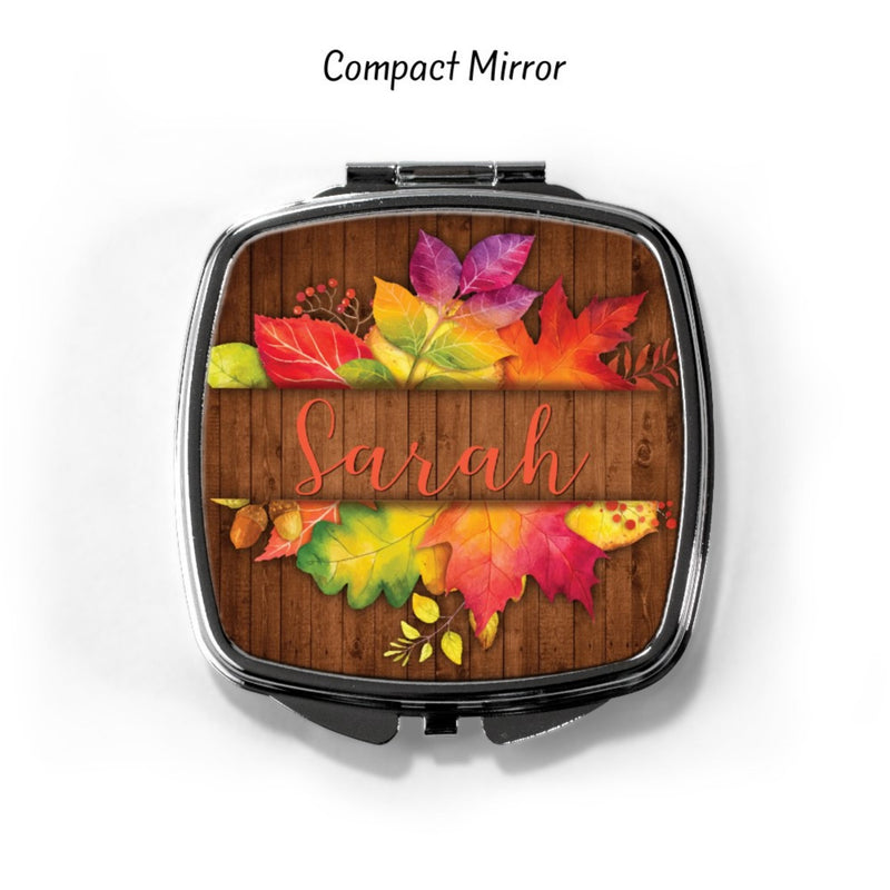 Autumn Personalized Compact Mirror CP55