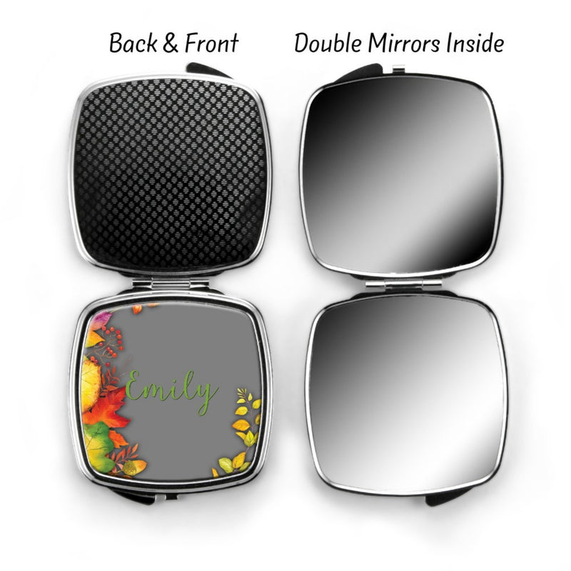 Autumn Personalized Compact Mirror CP54