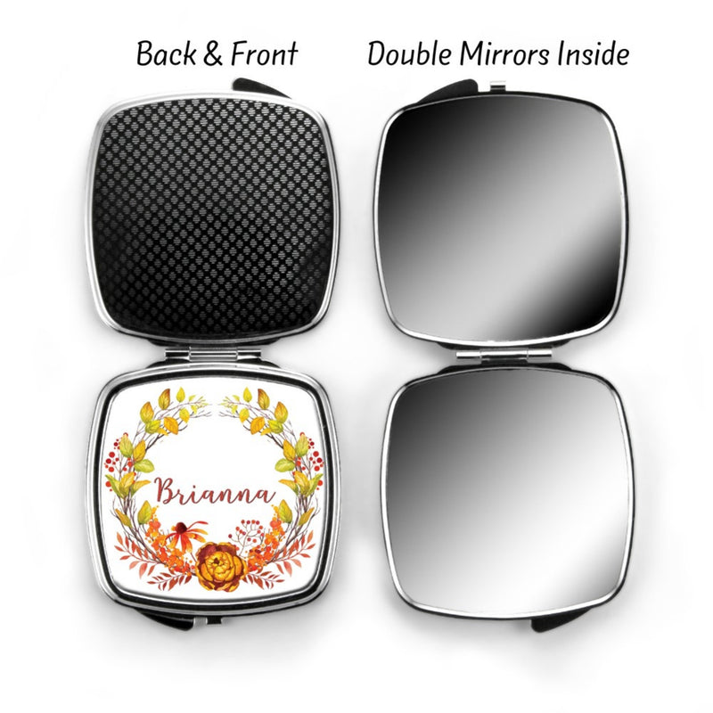 Autumn Personalized Compact Mirror CP64