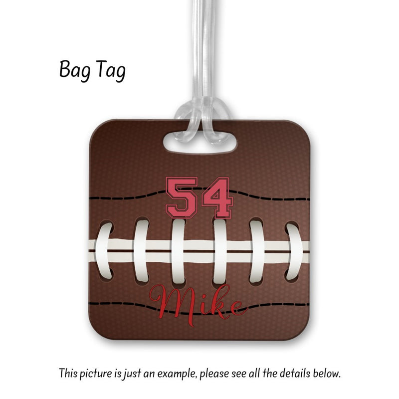 Football Bag Tag, ST01