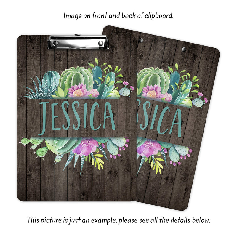 Cactus Personalized Clipboards, CB21