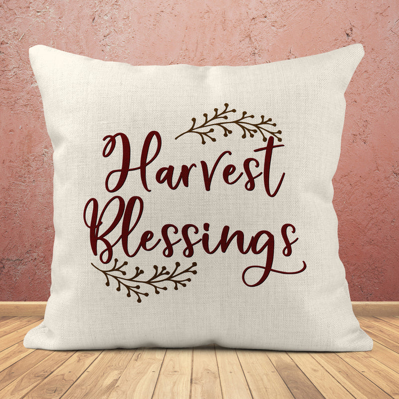 Harvest Blessing, Custom Pillow, PI20