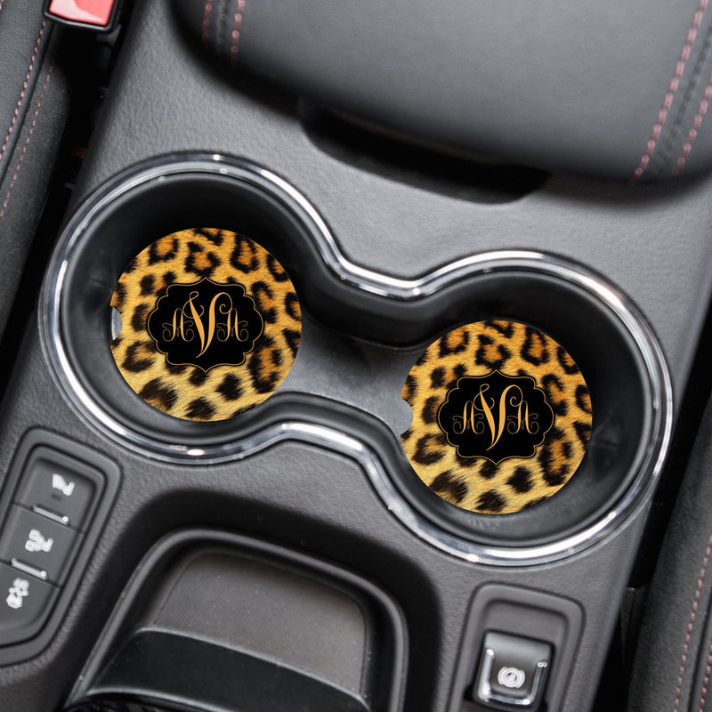 Leopard Coasters Personalized Car Coasters, CC64