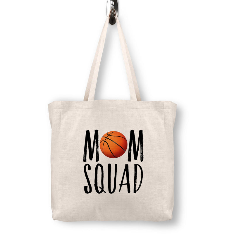 Basketball Mom Squad Tote Bag, SG02