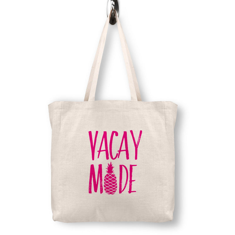 Vacay Mode, Vacation Tote Bag, TG16