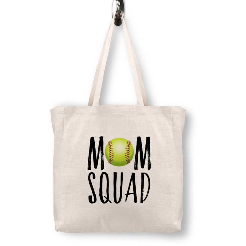 Softball Mom Squad Tote Bag, SG05