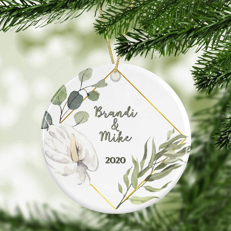 Christmas Ornaments - Our First Christmas - PO07