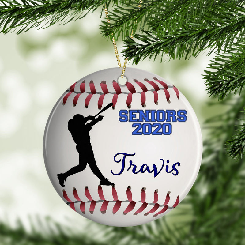 Baseball Christmas Ornaments - Baseball Gift - PO21