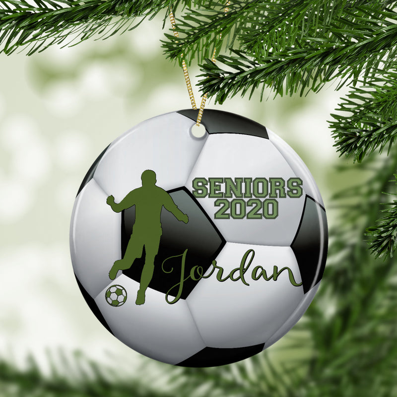 Soccer Christmas Ornaments - Soccer Gift - PO25