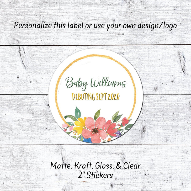 Baby Shower Favor Stickers Custom Stickers Custom Labels Thank You Stickers Labels Save The Date Wedding Favor Tags Sticker Sheet