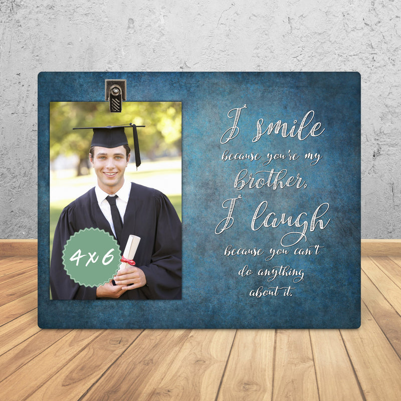 Thoughtful Brother & Best Friend Gift - Custom Photo Gift