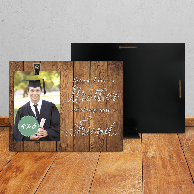 Thoughtful Brother & Best Friend Gift - Custom Photo Gift