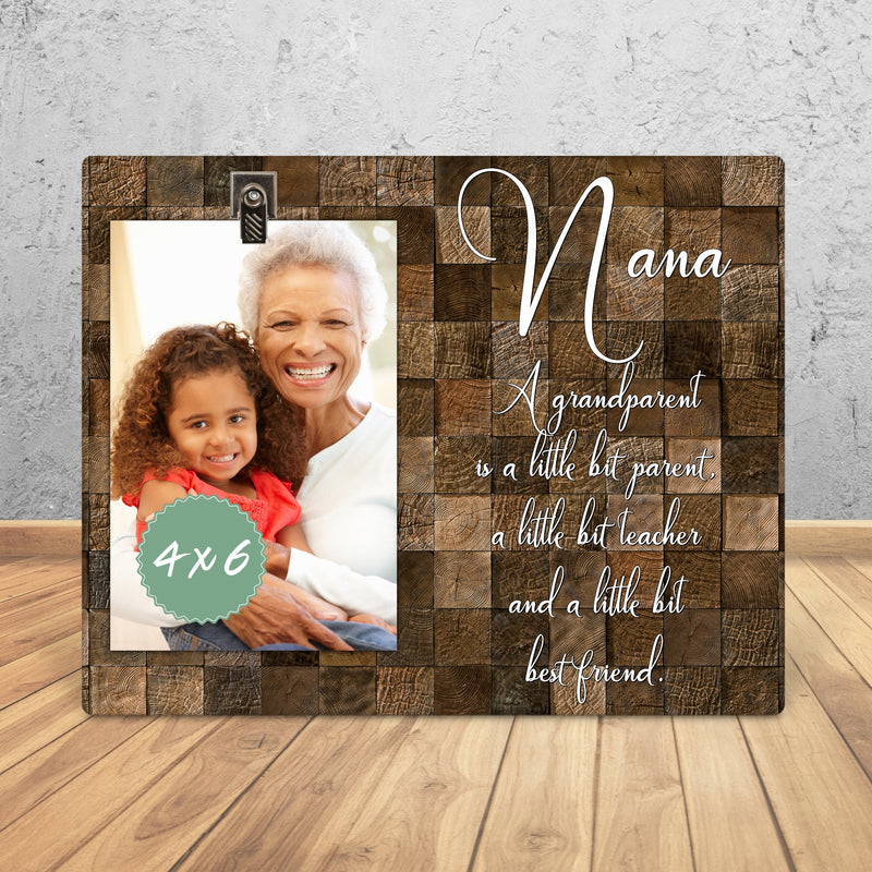 Custom Memorial Photo Frame: Perfect Nana Gift, Remembrance & Sympathy Present