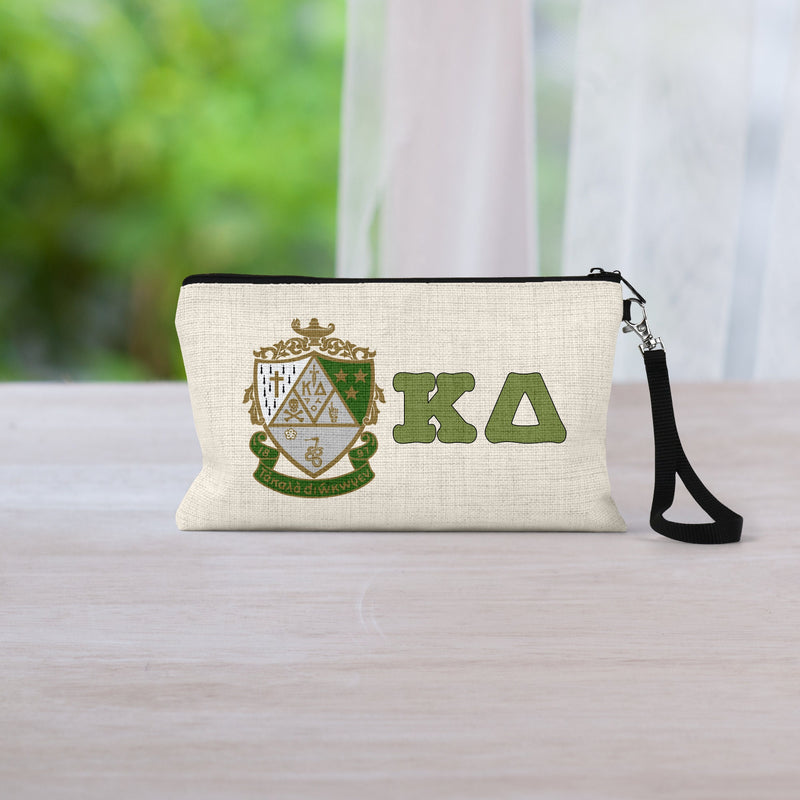 Kappa Delta Sorority Makeup Bag – Ideal Greek Gifts for Big Little Sorority Sisters