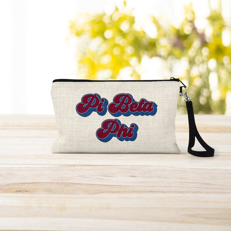 Pi Beta Phi Sorority Makeup Bag – Ideal Greek Gifts for Big Little Sorority Sisters