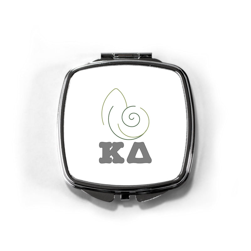 Kappa Delta Sorority Pocket Mirror - Greek Letters Makeup Compact