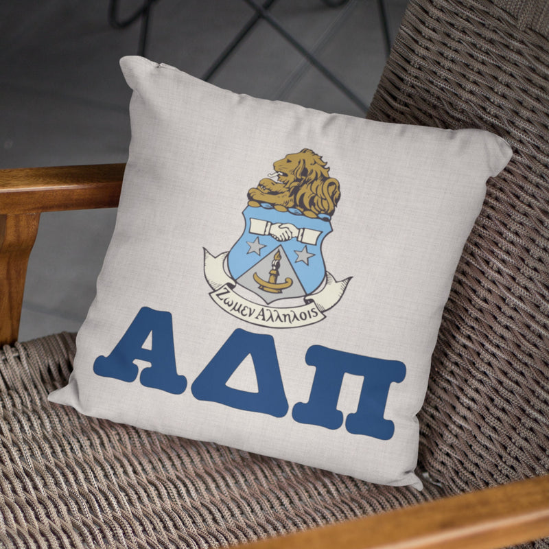 Alpha Delta Pi Sorority Pillow - Perfect Big Little Gift!