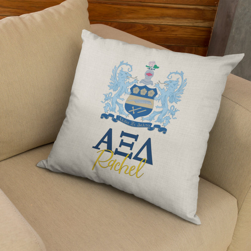 Alpha Xi Delta Sorority Pillow - Perfect Big Little Gift!